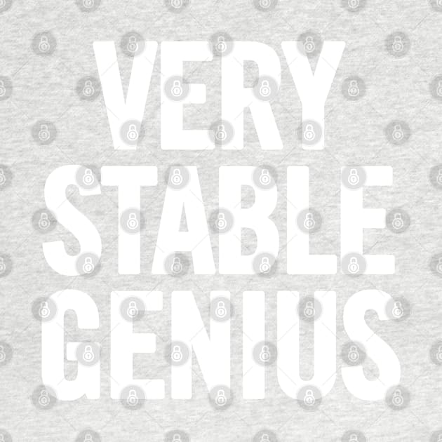 Very Stable Genius by sergiovarela